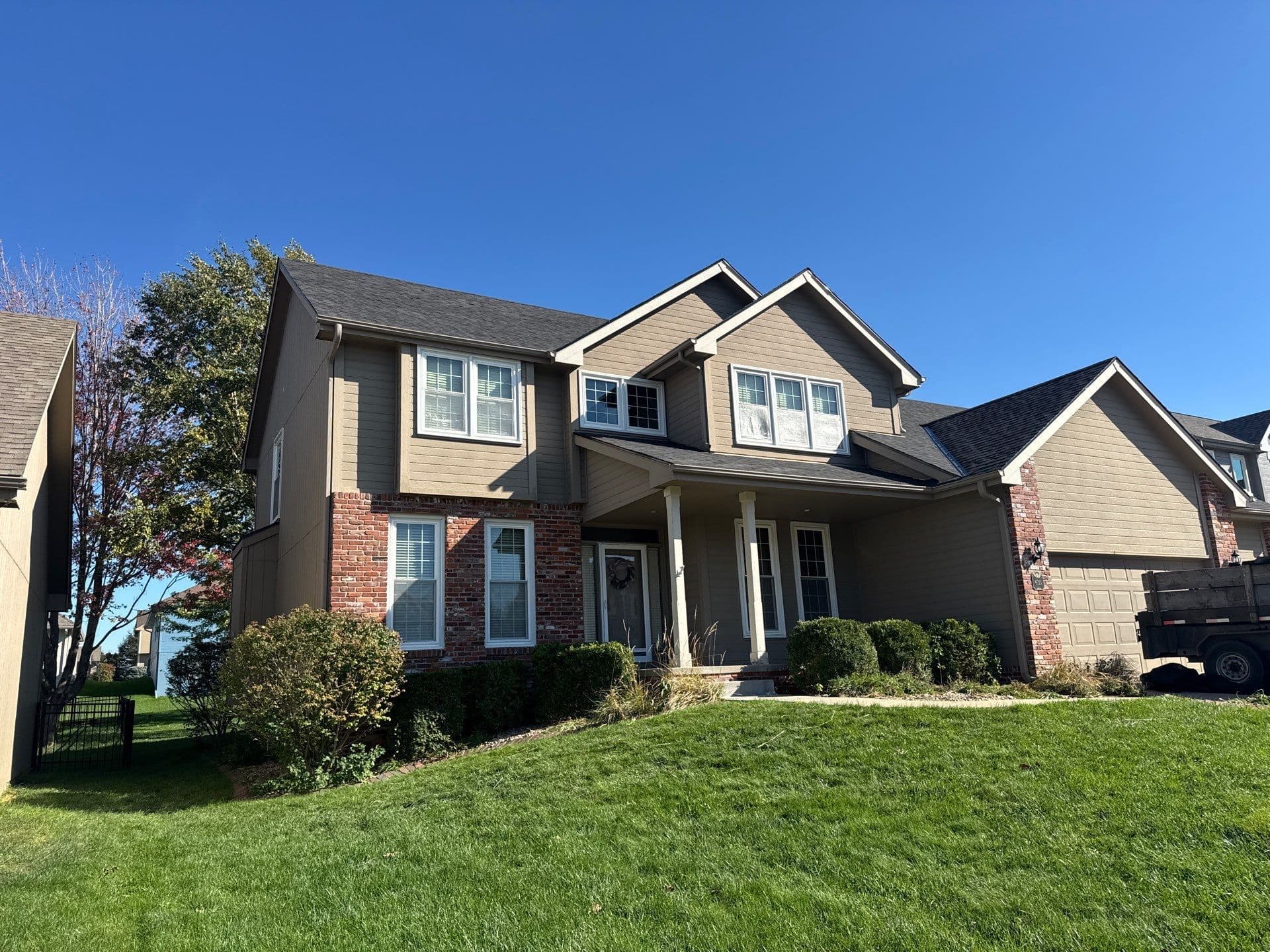 New Roof and Gutters Keep This Home Protected image